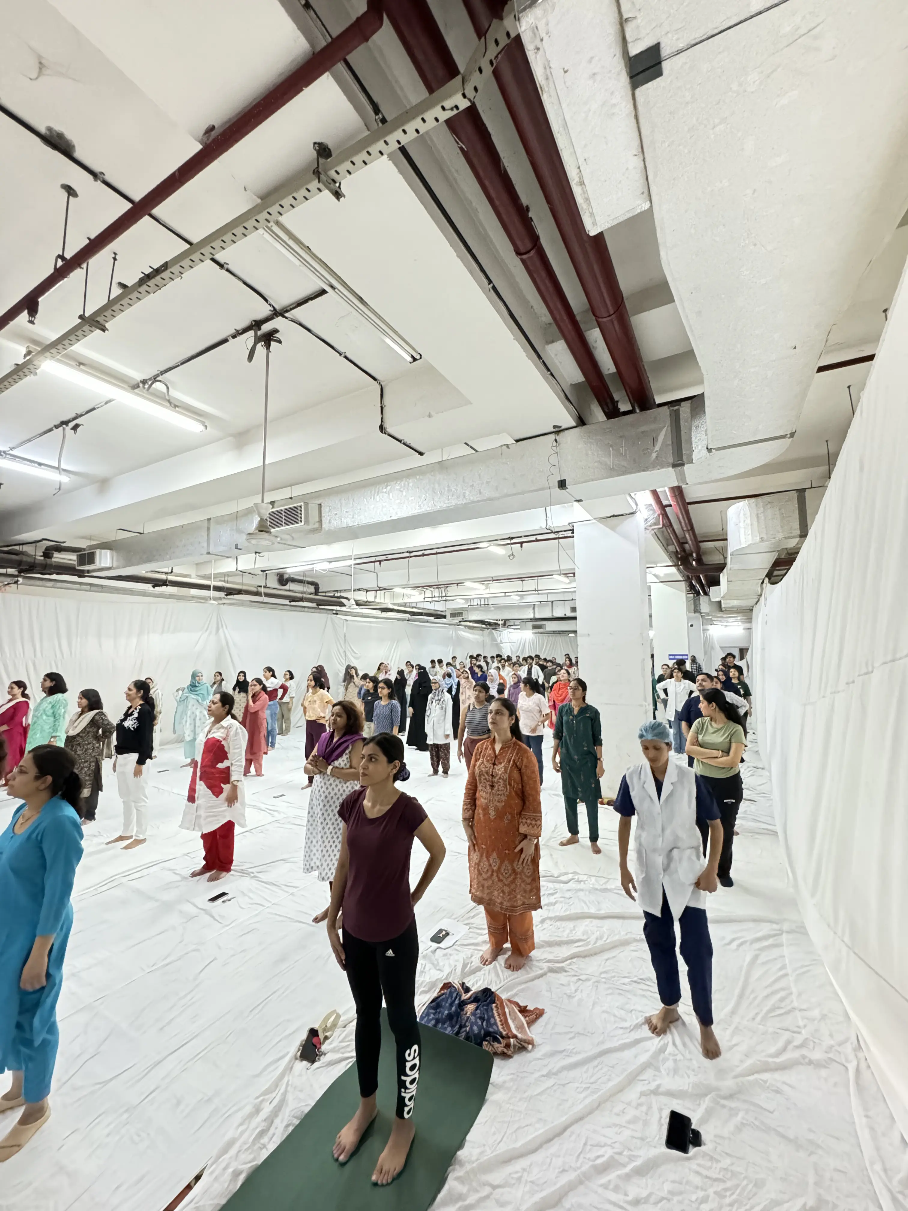 Anubha guiding a movement session